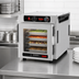 Thumbnail image #5 for Metro HotBlox Narrow 4-Pan Insulated Holding Cabinet, Countertop/Stacking, Clear Door, Analog Controls