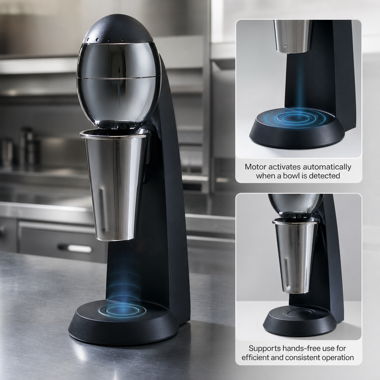 Product image #4 for Santos 54 Drink Mixer and Milkshake Blender with Triple Spindle Design