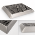 Thumbnail image #4 for Perlick Top-Mount Glass Rinser with Beveled Edge and Drainer, 7-5/8 Inch x 7-5/8 Inch