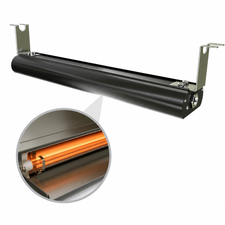 Product image #4 for Vollrath 24-Inch Low Profile Unlighted Strip Heat Lamp