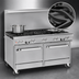 Thumbnail image #4 for Southbend Ultimate 60-Inch Commercial Gas Restaurant Range with 10 Burners and 2 Convection Ovens