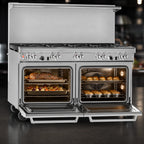 Thumbnail image #4 for Southbend (Middleby) Ultimate 4604AD-2T 60-Inch Gas Restaurant Range with 6 Burners, 24-Inch Thermostatic Griddle, Standard & Convection Ovens