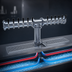 Thumbnail image #4 for Glastender Pipe Tee Draft Dispensing Tower, 12 Faucets, Countertop, Glycol-Cooled