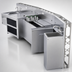 Thumbnail image #4 for Glastender MD Modular Bar Die with 300 Series Stainless Steel Bartender-Side Finish