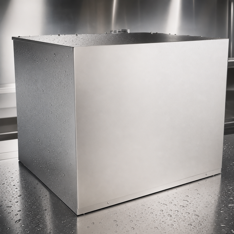 Product image #5 for Ice-O-Matic ICE Series 30-Inch Wide Modular Half Cube Ice Maker Head, Remote Cooled, 1,228 lb/Day
