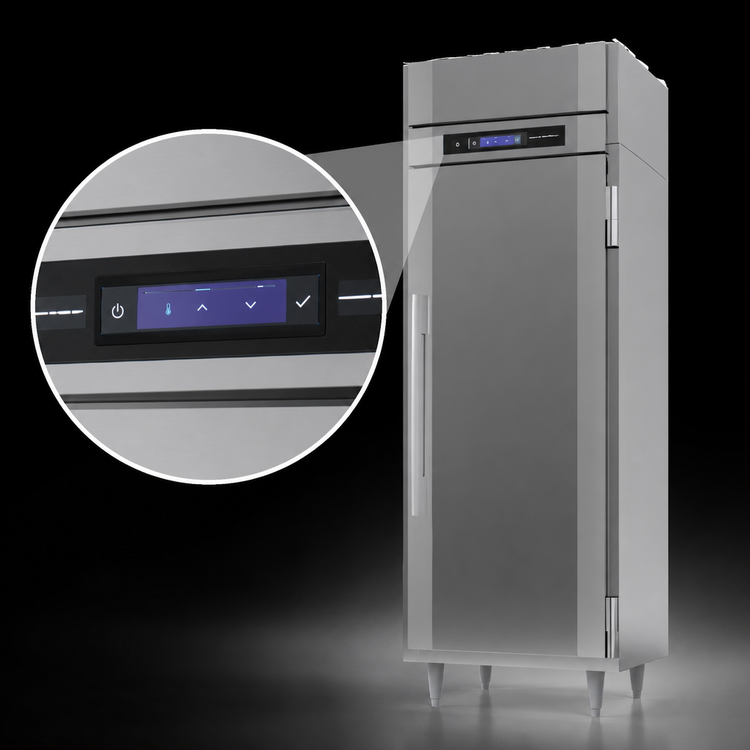 Product image #4 for Victory UltraSpec™ HSA-1D-1 Reach-In Heated Holding Cabinet, Single Section, 21.5 Cu. Ft., Solid Door, Standard Depth