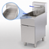 Thumbnail image #4 for Omcan USA Commercial 16-Inch Floor Model Natural Gas Fryer, Open Pot, 56-60 lb Oil Capacity