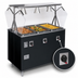Thumbnail image #4 for Vollrath 2-Series Affordable Portable Deluxe 4-Well Mobile Hot Food Station with Lighted Breath Guard and Enclosed Storage Base
