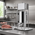 Thumbnail image #4 for Omcan 33 lb Manual Vertical Stainless Steel Sausage Stuffer with Gear Drive
