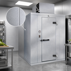 Thumbnail image #4 for Kolpak Polar-Pak P8-1012-CT Indoor Walk-In Cooler, Top-Mounted Self-Contained Refrigeration, Galvalume, 10' x 12' Nominal