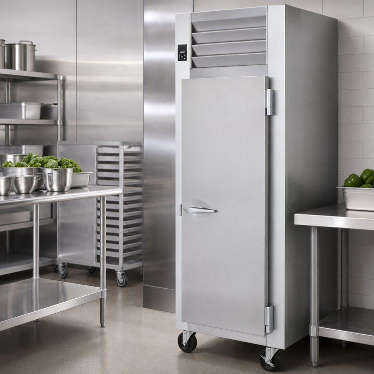 Product image #4 for Traulsen Spec-Line Remote Reach-In Freezer, One Section, 24.2 Cu. Ft., Wide Full-Height Solid Door, Standard Depth