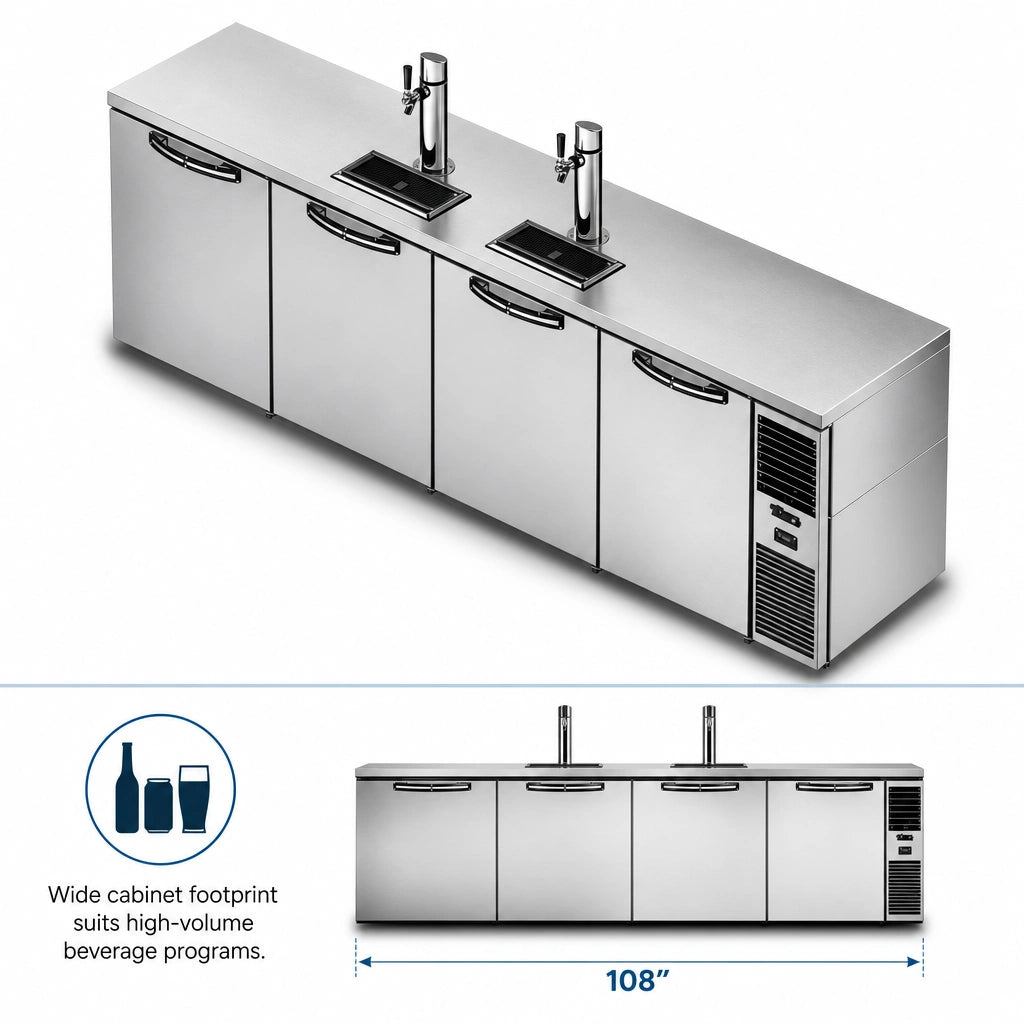 108-Inch Cabinet Width