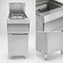 Thumbnail image #4 for Frymaster/Dean 15-Inch Stainless Steel Spreader Cabinet with Legs