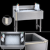 Thumbnail image #4 for Advance Tabco Special Value 24-Inch Wide Stainless Steel Cocktail Unit Bar Ice Bin with 7-Circuit Cold Plate