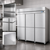 Thumbnail image #4 for Hoshizaki Steelheart Three-Section Reach-In Refrigerator with Half-Height Solid Doors