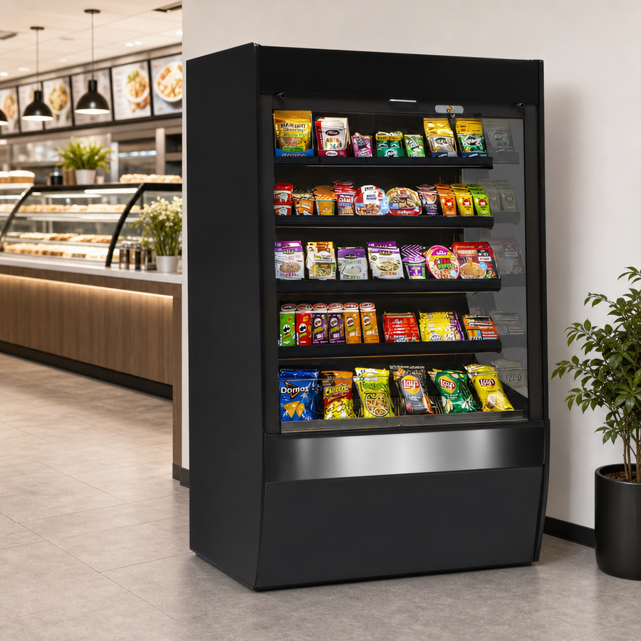 Self-Serve High-Profile Display