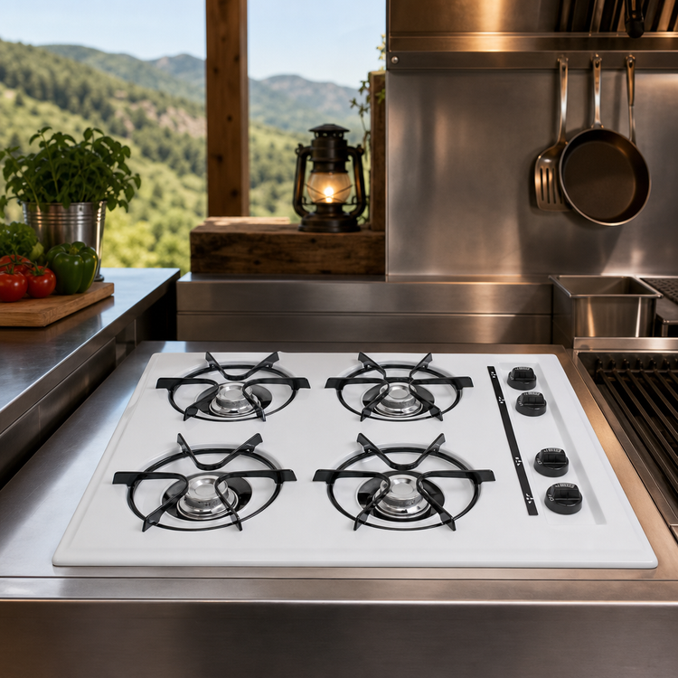 Product image #5 for Summit Appliance WLL03P 24-Inch 4-Burner LP Gas Cooktop