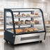Thumbnail image #4 for BakeMax Titan Series 28-Inch Countertop Full-Service Refrigerated Display Case with Curved Front Glass