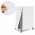 Thumbnail image #4 for Metro Waterproof Vinyl-Nylon Coated Queen Mary/Banquet Cart Cover, 60 x 18 x 62 Inches, White