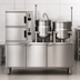 Thumbnail image #4 for Crown ECX-2-6-10 Electric Two Compartment Convection Steamer with 6 & 10 Gallon Kettles