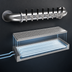 Thumbnail image #4 for Glastender Pipe Wall 8-Faucet Glycol-Cooled Draft Dispensing Tower, Wall-Mounted, Stainless Steel