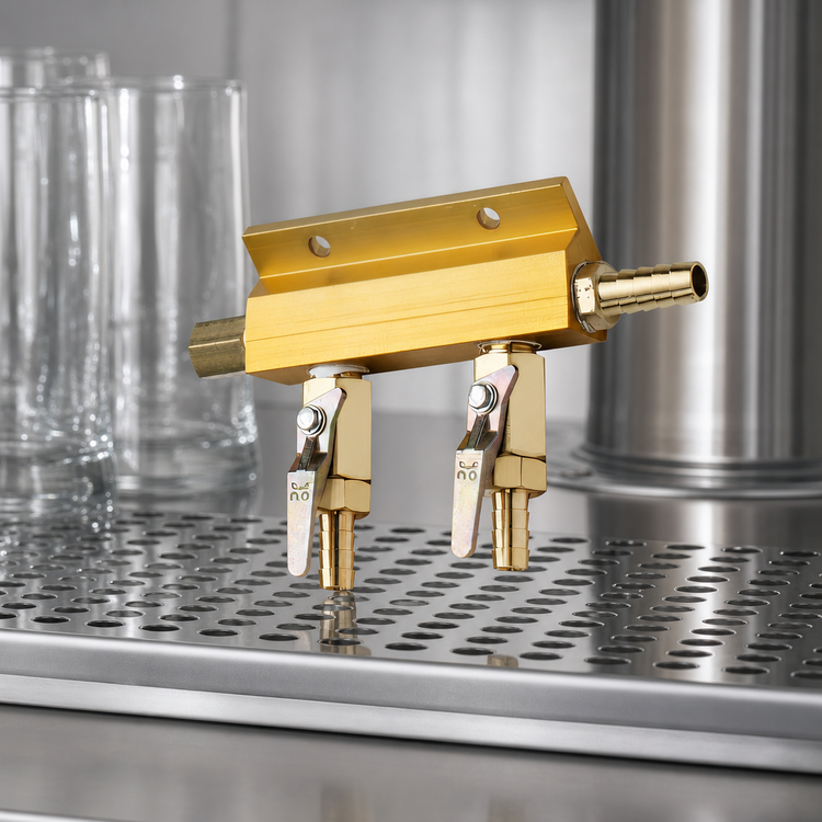 Product image #4 for Krowne 2-Way Beer Dispenser Manifold