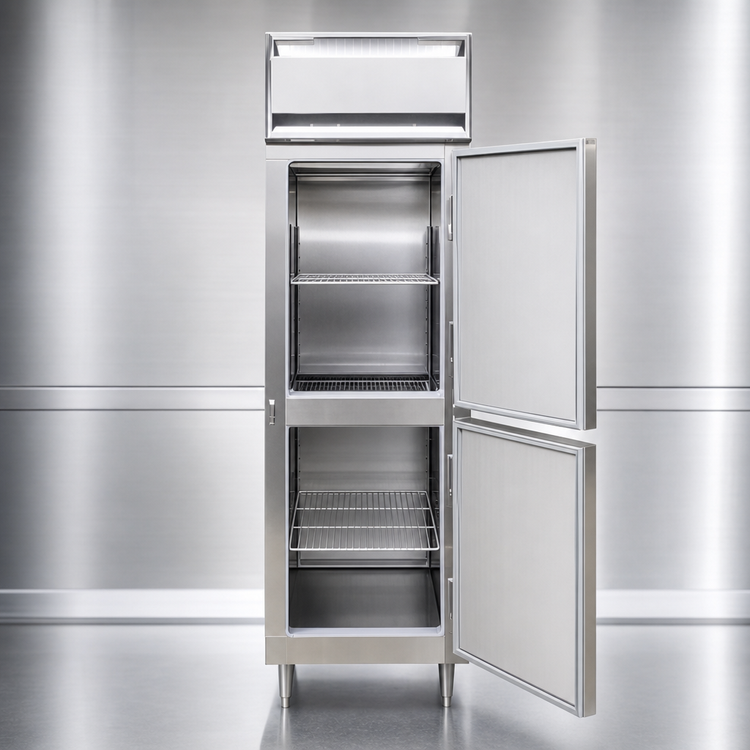Product image #4 for Continental Refrigerator Designer Line DL1W-SS-PT-HD One-Section Pass-Thru Heated Cabinet