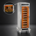 Thumbnail image #4 for Stationary Roll-In Combi-Companion Heated Holding Cabinet, 1-Section, Full-Height Door