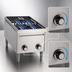 Thumbnail image #4 for Wells H-2412G 12-1/8-Inch Gas Countertop Hotplate, 2 Burners, Natural Gas
