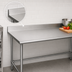 Thumbnail image #4 for Eagle Group BlendPort® Budget Series 84-Inch x 24-Inch Stainless Steel Work Table with 4-1/2-Inch Backsplash