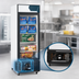 Thumbnail image #4 for Migali Competitor Series® C-23FM-HC 27-Inch Wide 23 Cu. Ft. Reach-In Glass Door Freezer Merchandiser