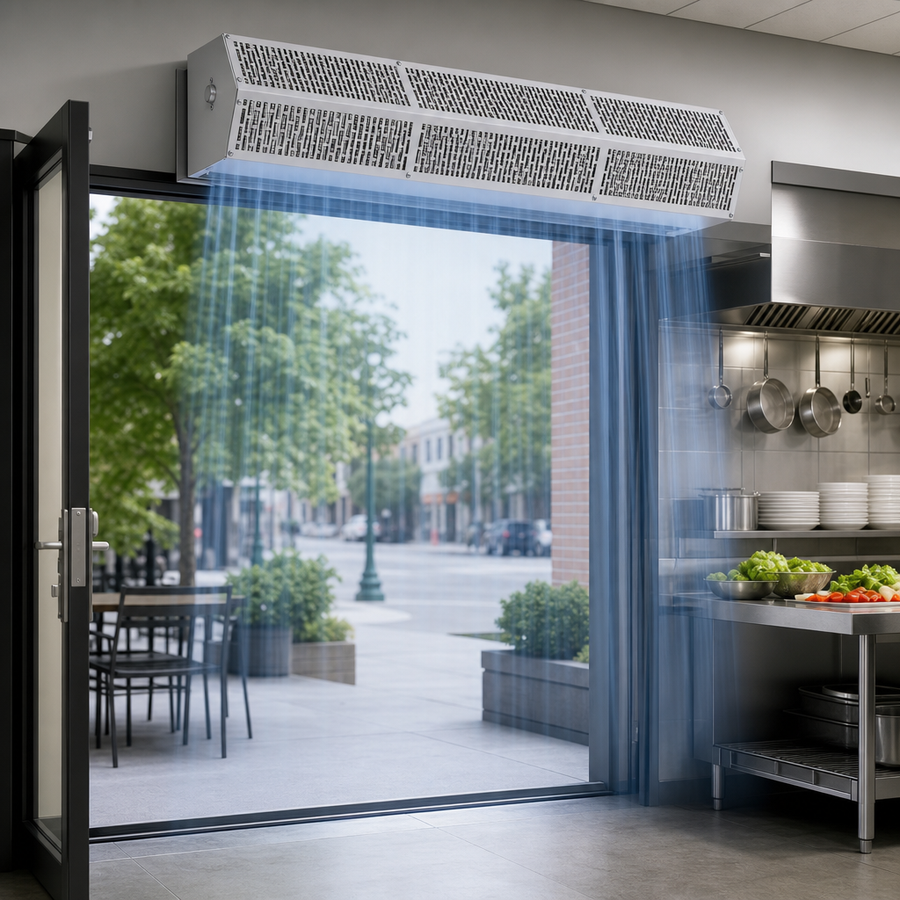 Unheated Air Curtain