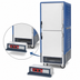 Thumbnail image #4 for Metro C5 3 Series Insulation Armour Mobile Full-Height Heated Holding Cabinet with Dutch Solid Doors, Blue, 35-Pan Capacity, 120V Low Watt