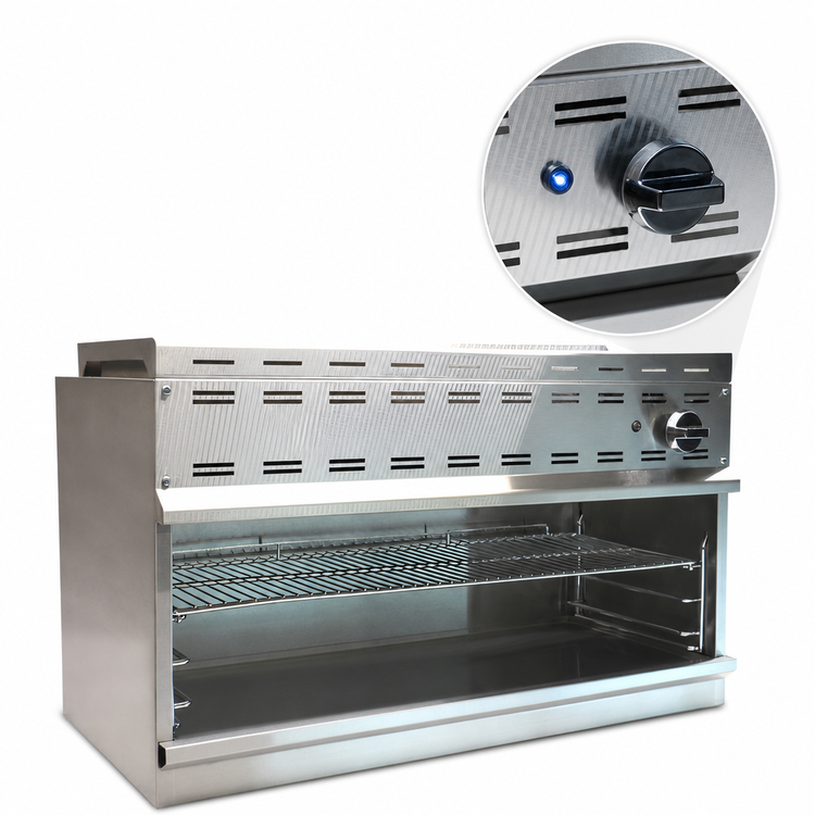 Product image #4 for Comstock-Castle 24-Inch Gas Cheesemelter with Single Infrared Burner and 3 Rack Positions
