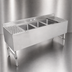 Thumbnail image #4 for John Boos Slim-Line 3-Compartment Stainless Steel Underbar Sink Unit, 36W x 18D x 32-1/2H