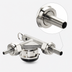 Thumbnail image #4 for Krowne Mastertap Low Profile Stainless Steel Domestic D-System Keg Coupler