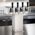 Thumbnail image #4 for Perlick 4-Faucet Tee Tower Beer Dispensing Kit, Stainless Steel
