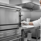 Thumbnail image #3 for Jade Range (Middleby) Titan JTRH-236 36-Inch Stacked Natural Gas Range with Two Standard Ovens, Thermostatic Controls, Stainless Steel Exterior
