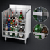 Thumbnail image #4 for Advance Tabco Underbar Basics 5-Step Freestanding Stainless Steel Liquor Bottle Display Unit