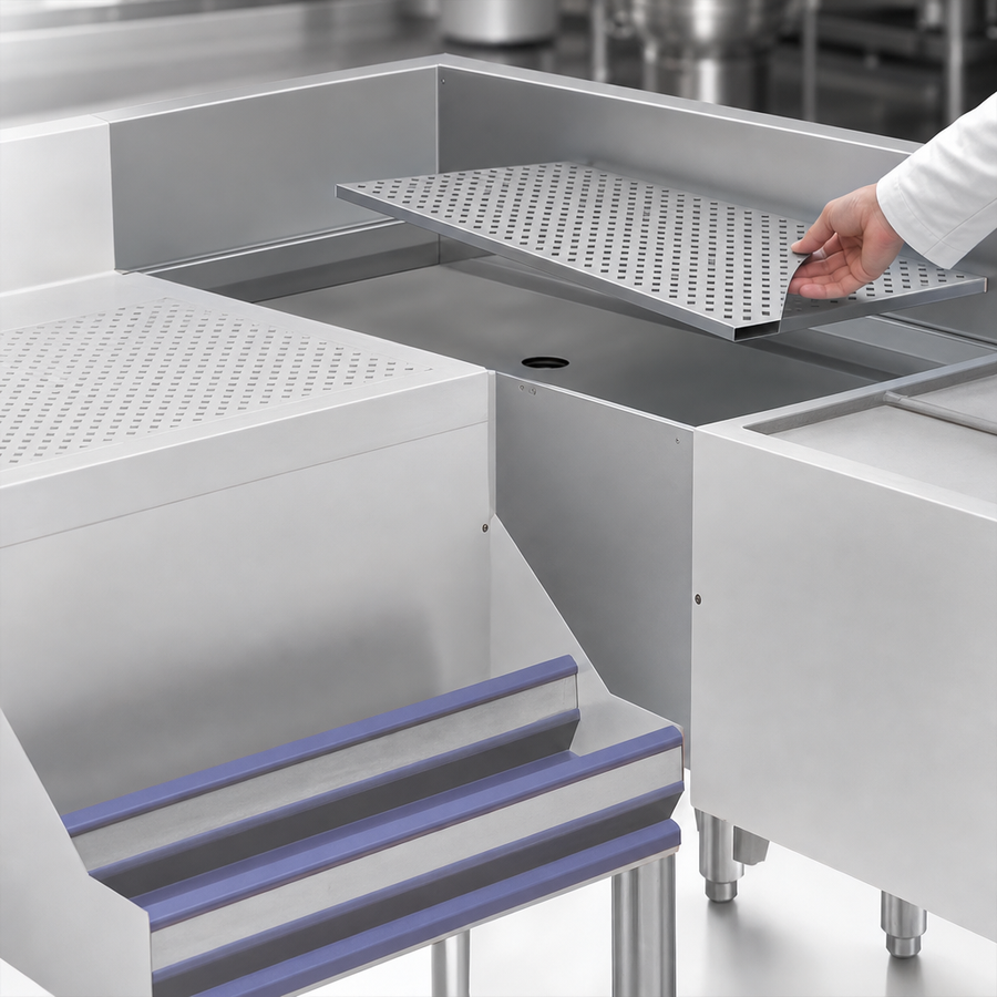 Removable Perforated Drainboard Top