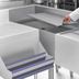 Thumbnail image #4 for Prestige 90° Free-Standing Corner Drainboard Filler with Removable Perforated Top, 35