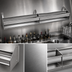 Thumbnail image #4 for Glastender 60-Inch Double Wall-Mounted Stainless Steel Speed Rail