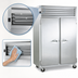 Thumbnail image #4 for Traulsen Spec-Line 48-Inch Two-Section Reach-In Freezer with Half-Height Solid Doors