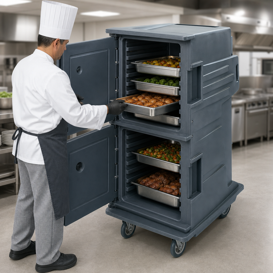 Tall Profile Double-Door Cabinet