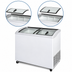 Thumbnail image #4 for Beverage-Air 42.5-Inch Angled Top Novelty Case Ice Cream Freezer with Removable Glass Lids
