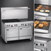 Thumbnail image #4 for Southbend Ultimate 48-Inch Gas Restaurant Range with 4 Burners, 24-Inch Griddle, and 2 Space Saver Ovens
