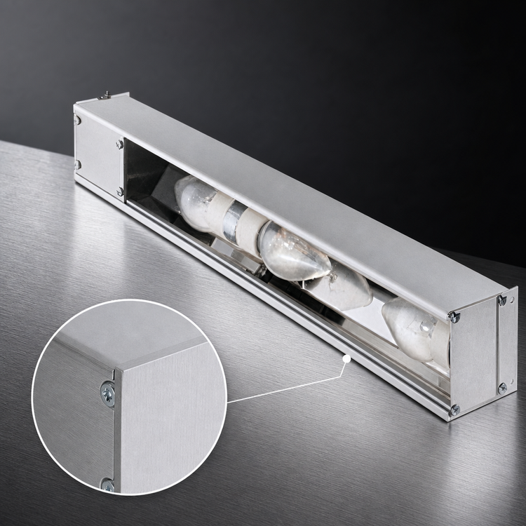 Product image #4 for Hatco Glo-Rite 30-Inch Strip-Type Food Heat Lamp Display Light
