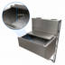 Thumbnail image #4 for 24-Inch Stainless Steel Underbar Insulated Ice Bin with Sliding Cover, 66 lb Capacity