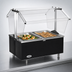 Thumbnail image #4 for Eagle Service Mate Deluxe Countertop Buffet Hot Food Table, 2-Well, Double-Sided Sneeze Guard, 208V
