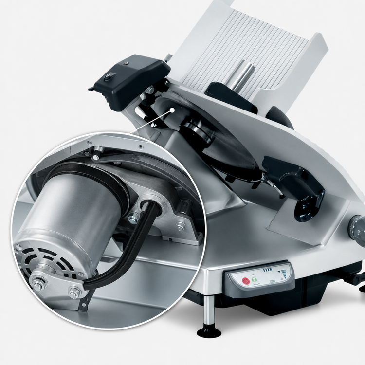 Product image #4 for Hobart HS7-1R Automatic Heavy-Duty Commercial Meat Slicer with 13-Inch CleanCut Knife and Removable Knife System